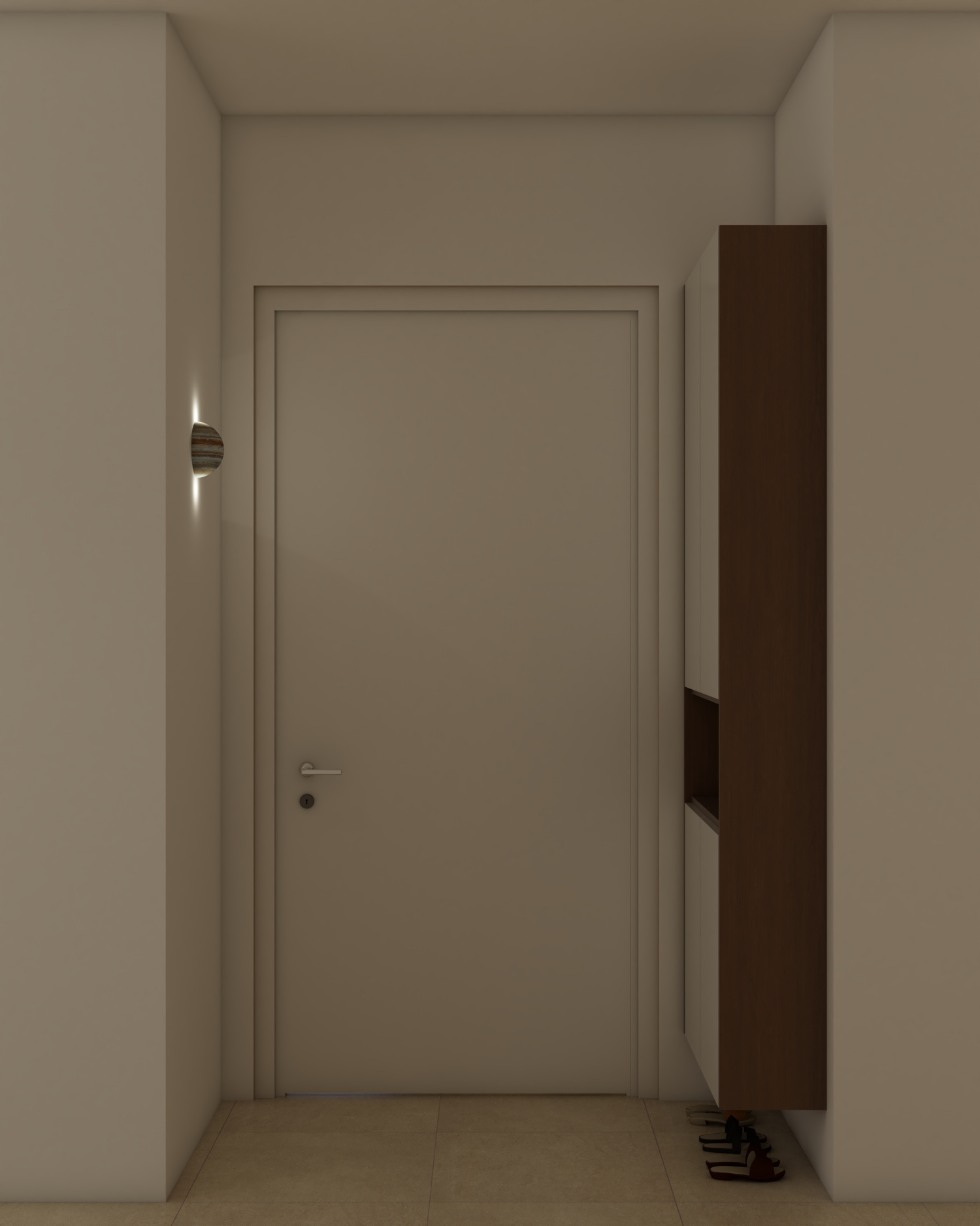 Pn. F, Curvo Residence — Entrance