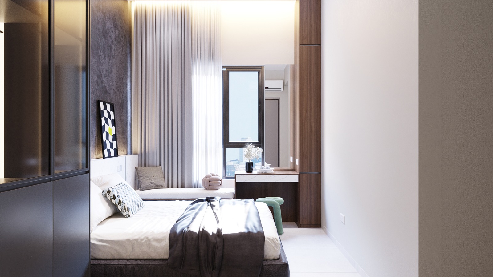 SkyVogue Residence — bedroom