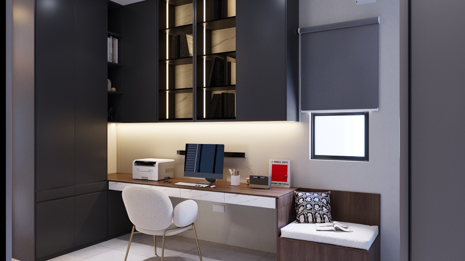 SkyVogue Residence — study