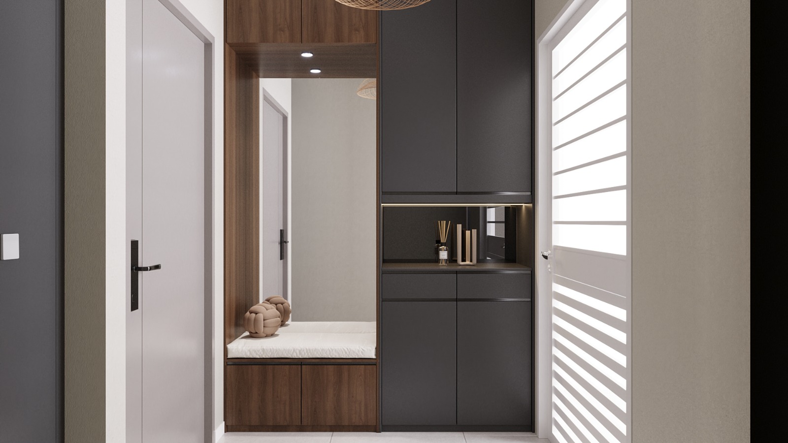 SkyVogue Residence — joinery detail