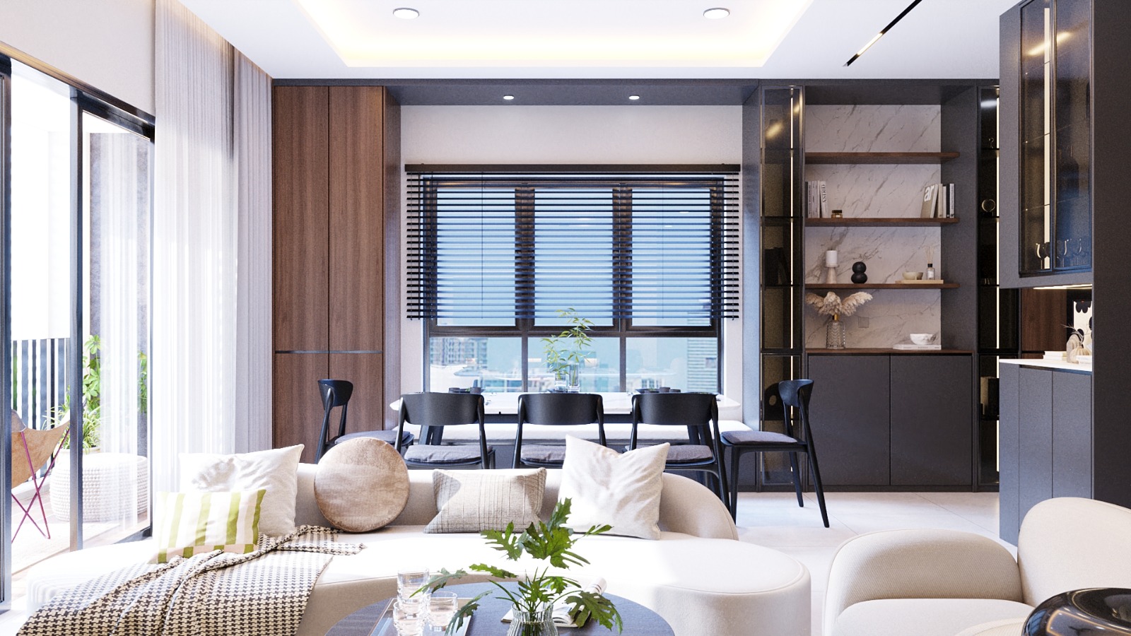 SkyVogue Residence — materials
