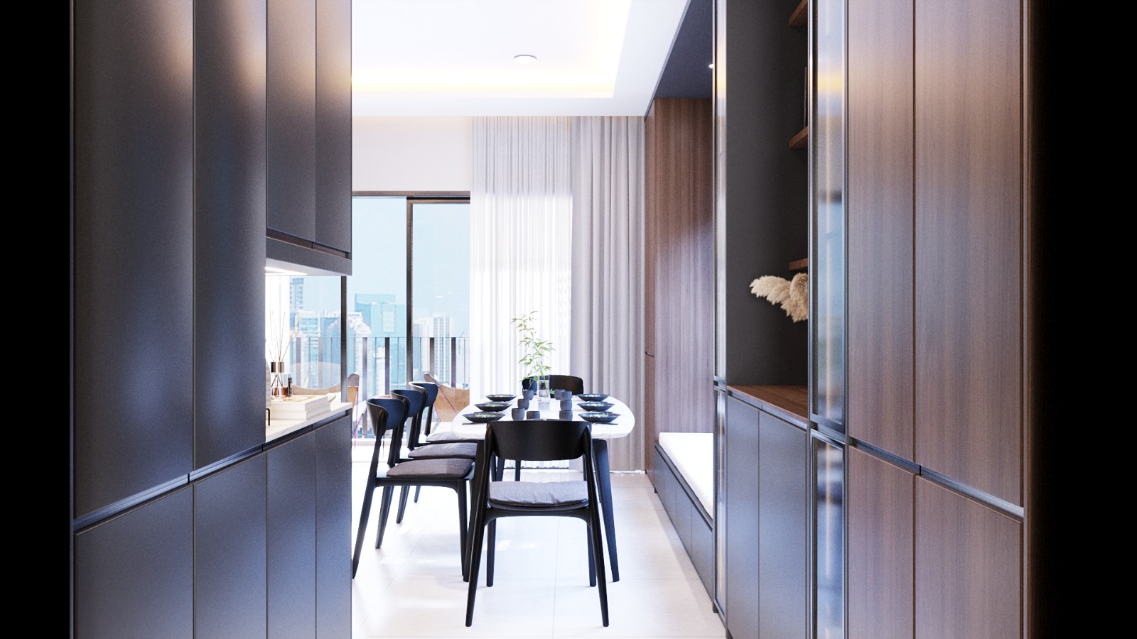 SkyVogue Residence — finishing details