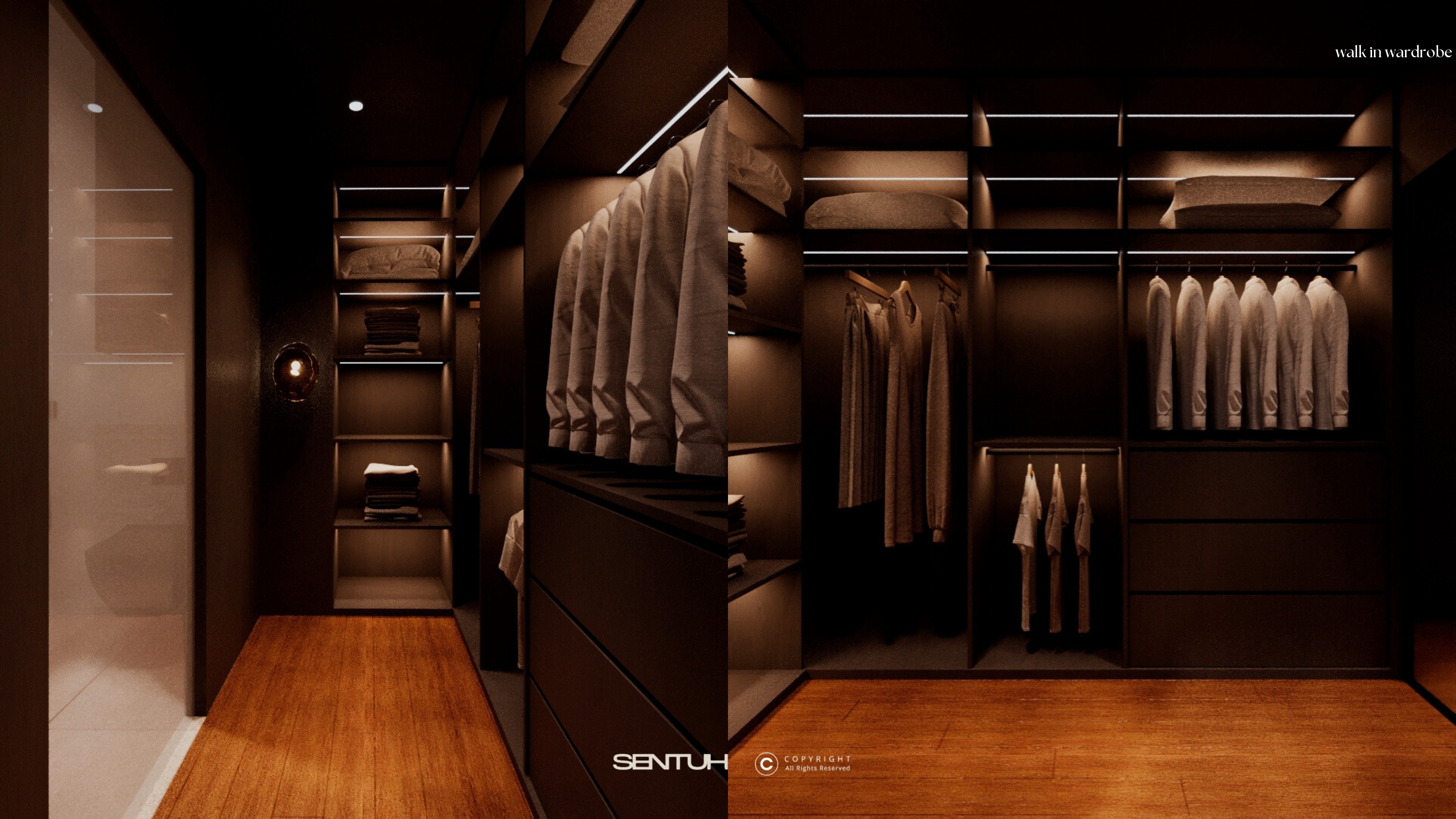 Ms. W, Damansara — Walk-In Wardrobe